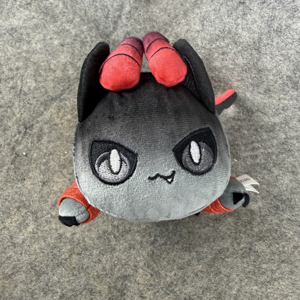 Aphmau MeeMeows Mystery Plush Litter 6 Glitter Edition 6" Shadow Aaron Cat Red